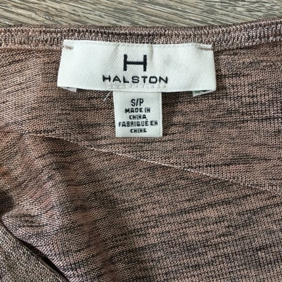 H By Halston Oversized Bronze Long Sleeve Top - Picture 8 of 10